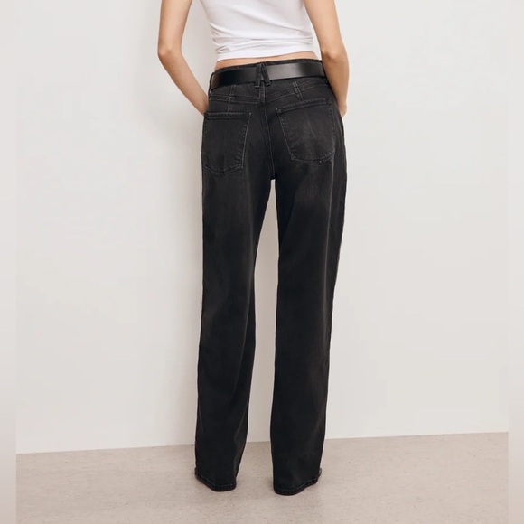 NWT Good American 90s Relaxed Mid Rise Jean - Picture 2 of 10